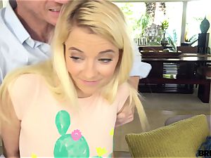 aggressive X - Riley star - Fuck-punished by horny stepdad