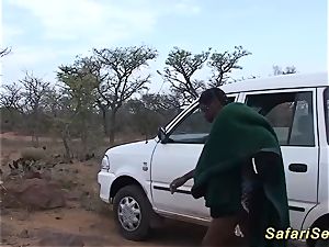 horny african safari bang-out hookup